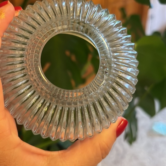 Vintage MCM Homco Clear Fairy Lamp - Picture 4 of 6